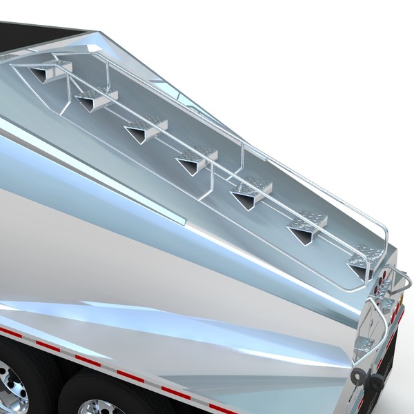 trailer beall 3 axle 3d lwo - Beall 3 axle belly dump... by bansheewoj